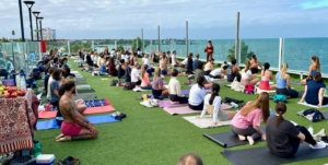St Kilda rooftop yoga and meditation autumn wellness